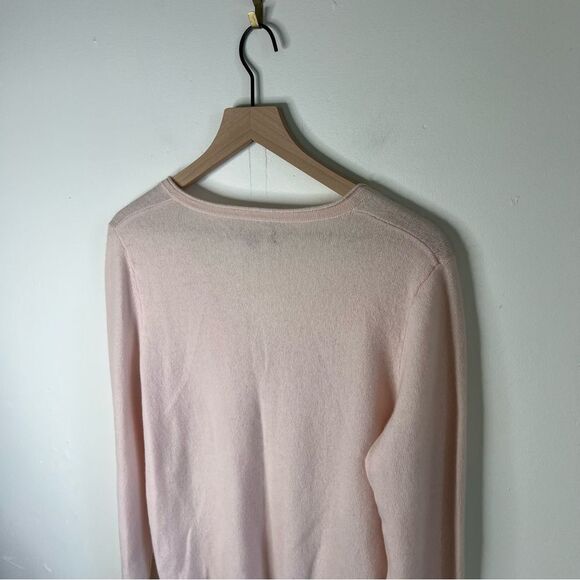 Alex Marie Pink V-Neck Lightweight Sweater size Large - Picture 6 of 6